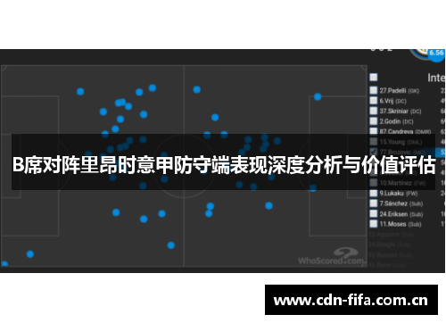 B席对阵里昂时意甲防守端表现深度分析与价值评估 B席对阵里昂时意甲防守端表现深度分析与价值评估